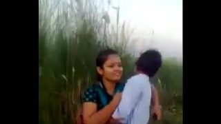 Desi Couple Romance And Kissing In Fields Outdoor