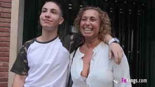 English teacher fucks one of her pupils young boy fuck